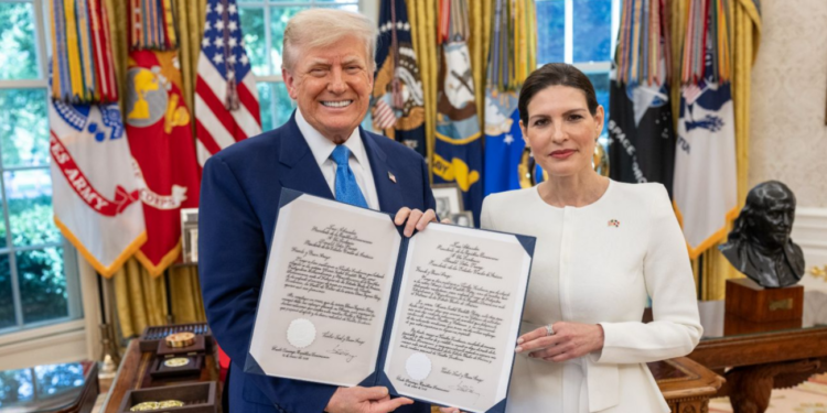 Nueva embajadora dominicana inicia misión diplomática ante Trump