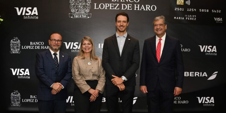 Iberia y Banco López de Haro presentan tarjeta de crédito Visa Infinite