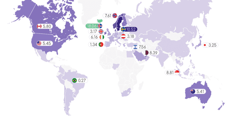 EEUU con más megacorporaciones que China, India y Alemania juntas