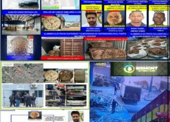 Desmantelan red que robó cables del Metro para exportarlos a China