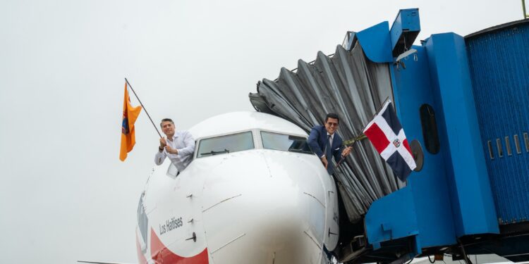 Arajet inaugura vuelo diario entre Santo Domingo y Newark