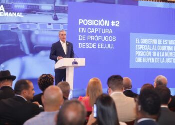 RD reduce homicidios a nivel histórico y escala en captura de prófugos