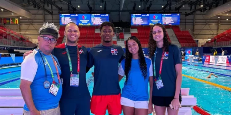 Ocho atletas dominicanos compiten en Mundial Acuático