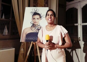 Criselis Martínez, voz latina que brilla en medios italianos