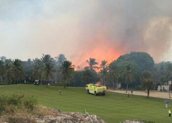 Incendio afecta villas históricas en Cap Cana
