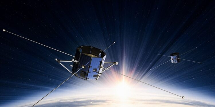 La NASA pone en órbita dos sondas para investigar el campo magnético de la Tierra