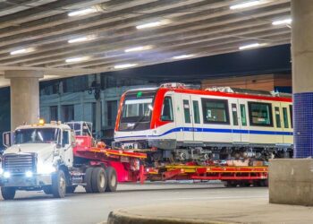 OPRET recibe dos nuevos trenes acoplables para operar con 6 vagones en el Metro