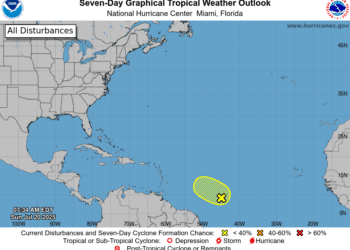 Alerta por fenómeno con trayectoria hacia RD podría evolucionar a ciclón tropical