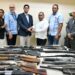 Ministerio Público y Poder Judicial entregan al MIP armas decomisadas