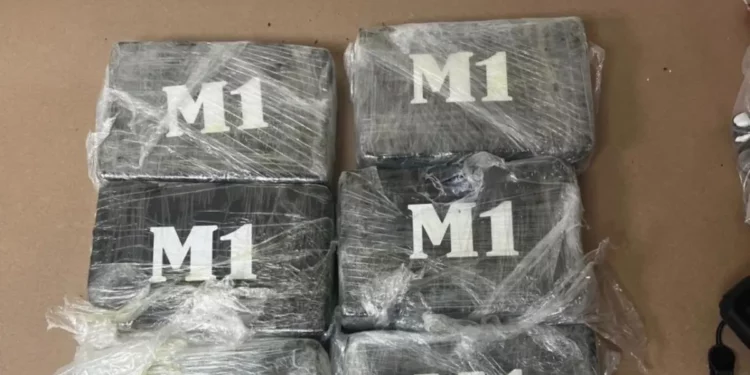 Incautan ocho paquetes de cocaína en el AILA con destino a España