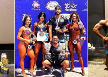 Fisicoculturismo: Dominicana carga de gloria el Miss & Mr. América IFBB