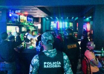 Policia Nacional ataca con operativo la delincuencia en Los Guaricanos
