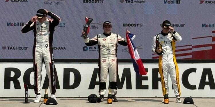 Jimmy Llibre logra su primera victoria del año en el Road America