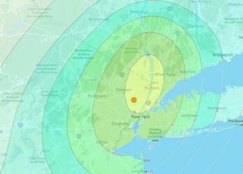 Temblor sacude este sábado a Nueva York y Nueva Jersey 