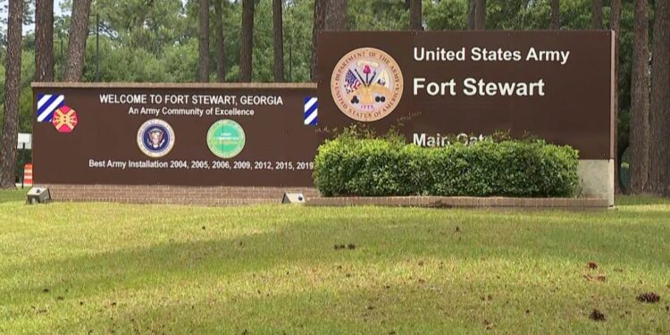 Tiroteo en Fort Stewart de Georgia deja cinco soldados heridos