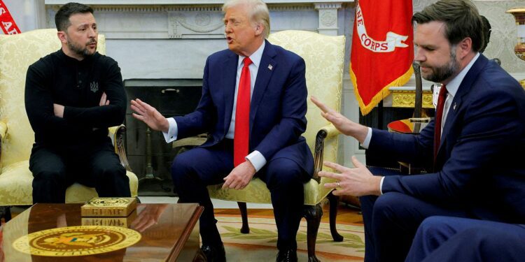 Zelenskyy y Trump se ven en Washington con Europa en alerta