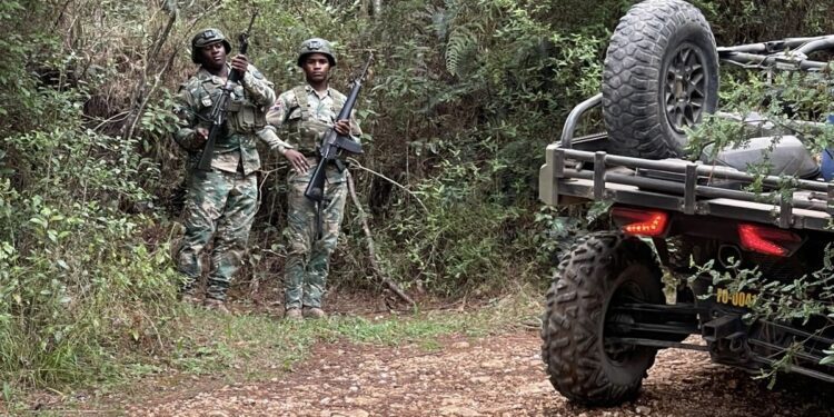 El Ejército combate el tráfico humano en la frontera dominicana