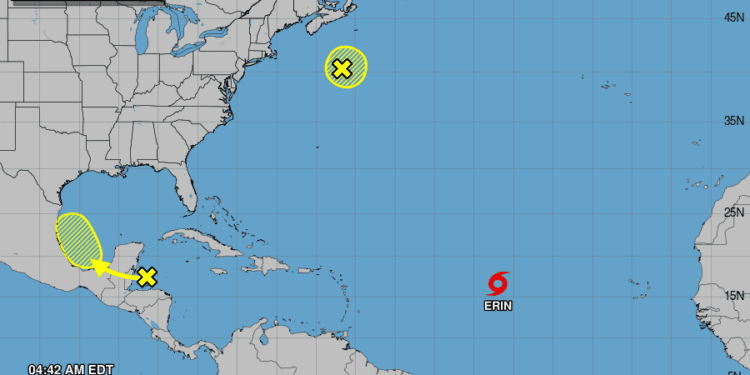 Alerta en el Atlántico: Erin podría convertirse en huracán en 48 horas