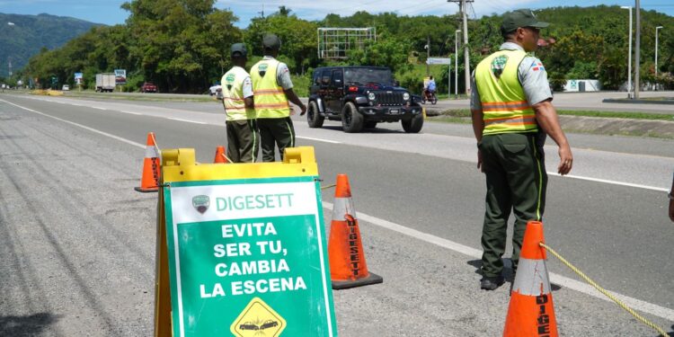 DIGESETT despliega operativo vial por Día de Las Mercedes