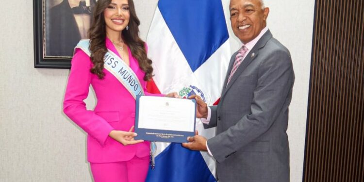 Miss Mundo Dominicana brilla en Nueva Jersey con cuatro premios