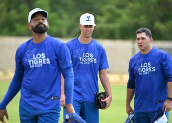 El Licey inicia entrenamientos con su trío de ases
