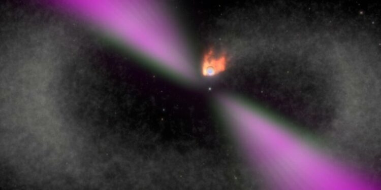 Webb detecta un planeta de carbono orbitando en torno a un púlsar
