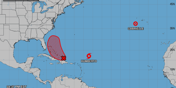 Onda tropical con 90% de potencial ciclónico amenaza a RD