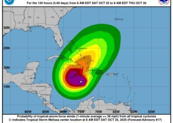 Alarma en el Caribe: la tormenta Melissa incrementará su fuerza ciclónica