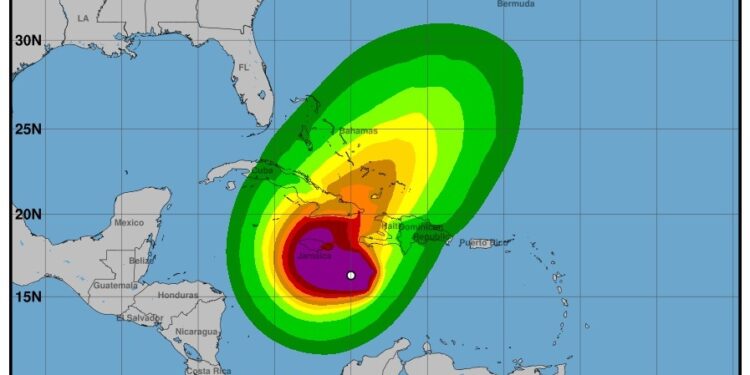 Alarma en el Caribe: la tormenta Melissa incrementará su fuerza ciclónica