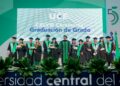 UCE gradúa a 1,459 nuevos profesionales en su 55 aniversario
