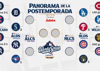MLB confirma horarios del Juego 2 en la las series divisionales