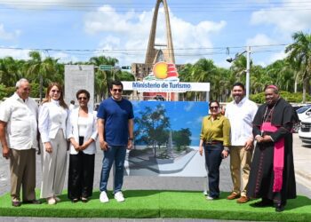 David Collado impulsa obras para revitalizar entorno de la Basílica de Higüey