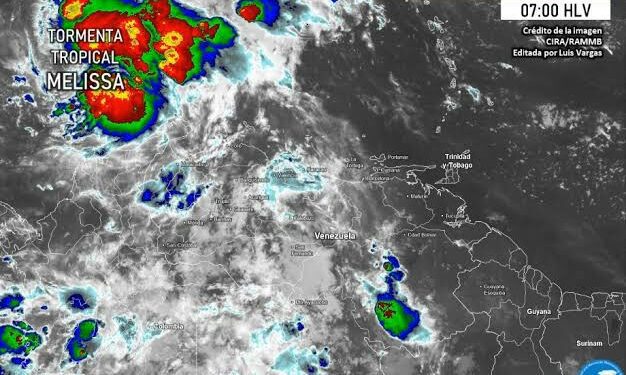 Melissa podría ser huracán este sábado, alerta INDOMET
