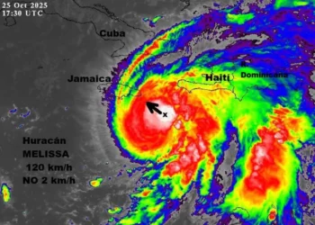 Melissa alcanza categoría mayor y avanza hacia Jamaica