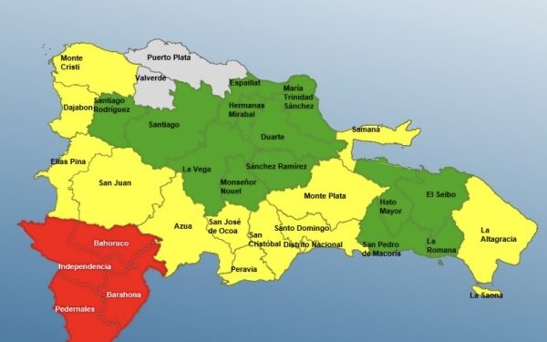 COE mantiene 29 provincias bajo alerta por el huracán Melissa
