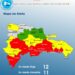 El COE con 12 provincias en Alerta Roja por amenaza de huracán