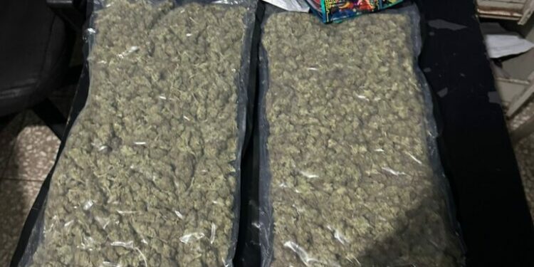 Artista urbana “Masha” detenida con presunta marihuana en Villa Francisca