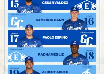 La guerra del pitcheo: Licey y Águilas revelan sus cartas de apertura 