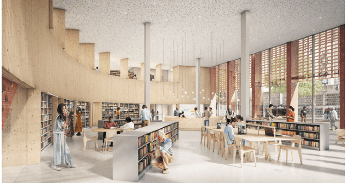 El Bronx tendrá biblioteca de vanguardia y 113 viviendas asequibles