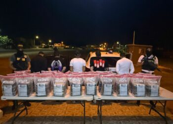 DNCD golpea al narcotráfico en Azua: Desmantela Red apresando a cinco hombres