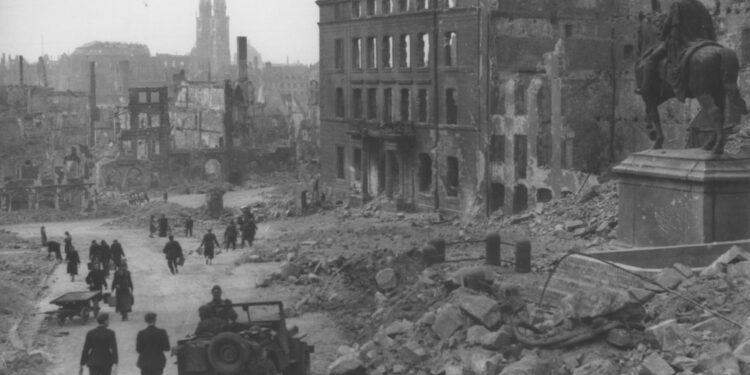 Tras 80 años Alemania revive el terror de la Segunda Guerra Mundial