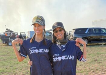 ¡Arriba Quisqueya! Zoe Saldaña enciende la pasión por el "Showdown RD vs PR"