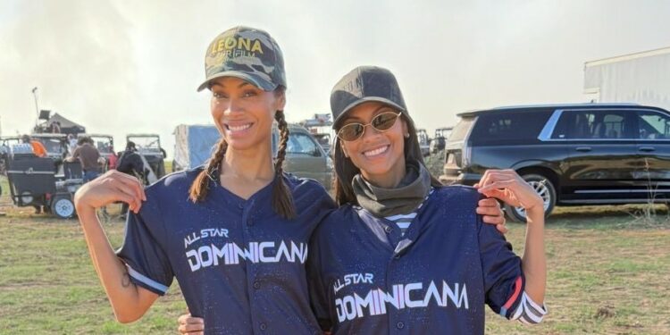 ¡Arriba Quisqueya! Zoe Saldaña enciende la pasión por el "Showdown RD vs PR"